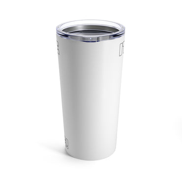 20oz Stainless Steel Tumbler – Double-Wall Insulated, Hot & Cold Beverages, Durable & Dishwasher Safe