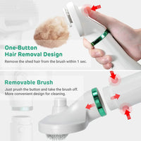 Pet Drying Brush - 2-in-1 Grooming & Drying Solution