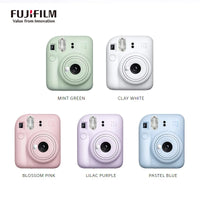 Fujifilm Instax Mini 12 – Gen X Instant Memories Kit: Stylish Camera, Bag & Film for Timeless Moments