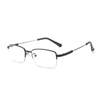 Progressive Multi Focus Intelligent Automatic Zoom Anti Blue Light Presbyopia Glasses for Both Far and Near Ultra Titanium Light