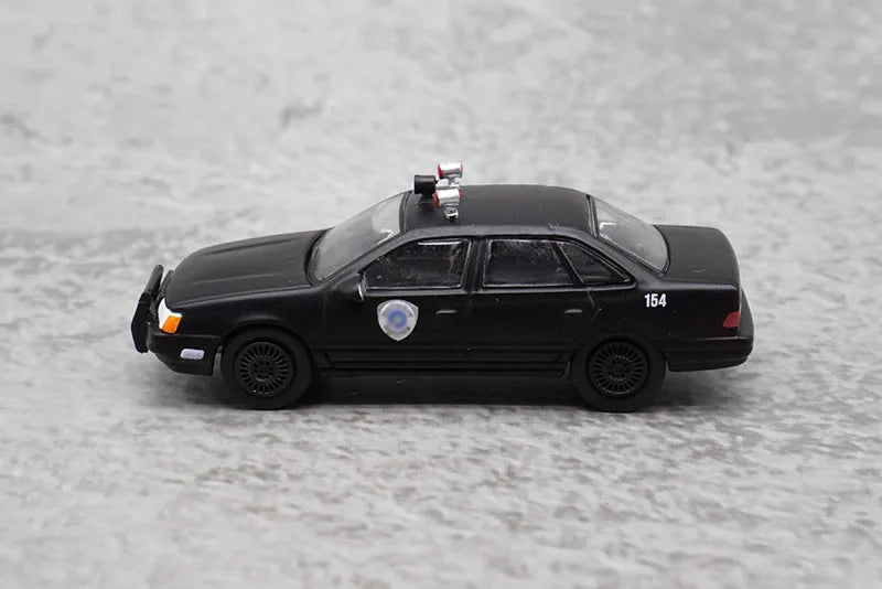 1986 Ford Taurus LX - RoboCop Diecast Metal Car (1:64 Scale) | Collectible Model Toy