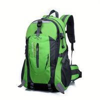 Outdoor Backpack Men's Large Capacity Travel Lightweight Casual Hiking Backpack Sports Waterproof Travel Mountaineering Bag