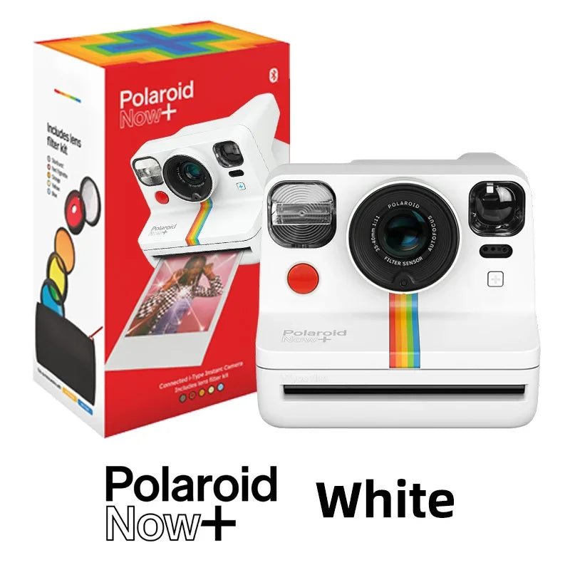 Polaroid Now Plus Instant Camera – Capture Gen X Magic with Stunning Black and White Photos in an Instant