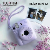 Fujifilm Instax Mini 12 – Gen X Instant Memories Kit: Stylish Camera, Bag & Film for Timeless Moments