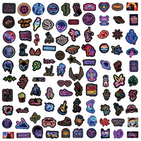 10/30/50PCS Neon Cartoon Graffiti Stickers – Trendy Waterproof Decals for Laptops, Skateboards, Guitars, and More | Perfect Gifts for Teens and Adults